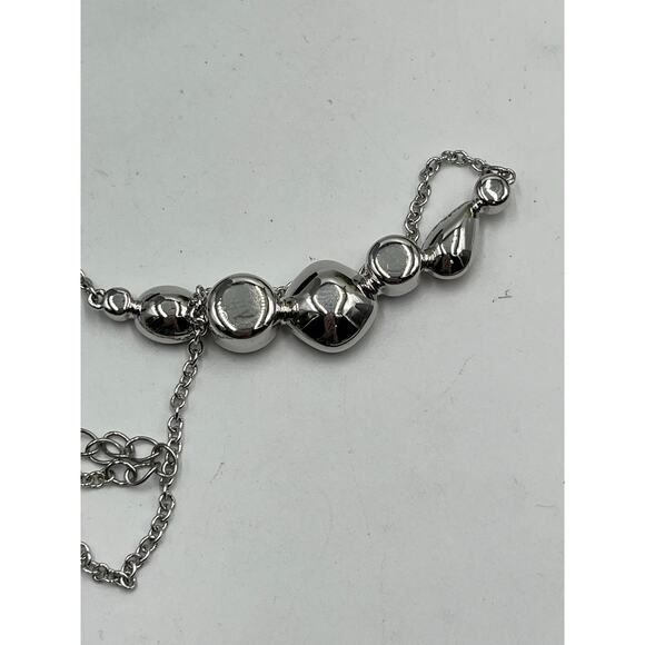 Touchstone Swarovski Crystal Retired Line in The Sand Pink Tan AB Necklace 1471N - Picture 4 of 11